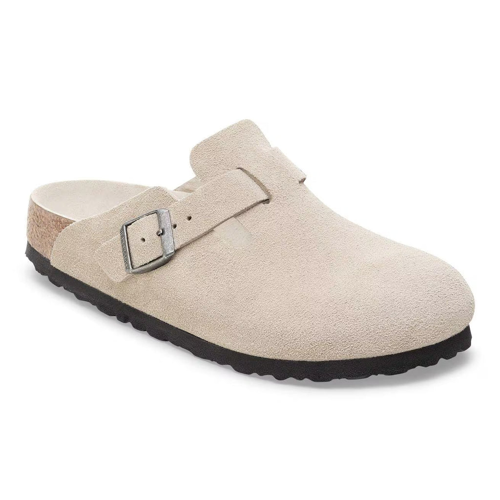 Boston Lit de pied souple - Oyster Tonal