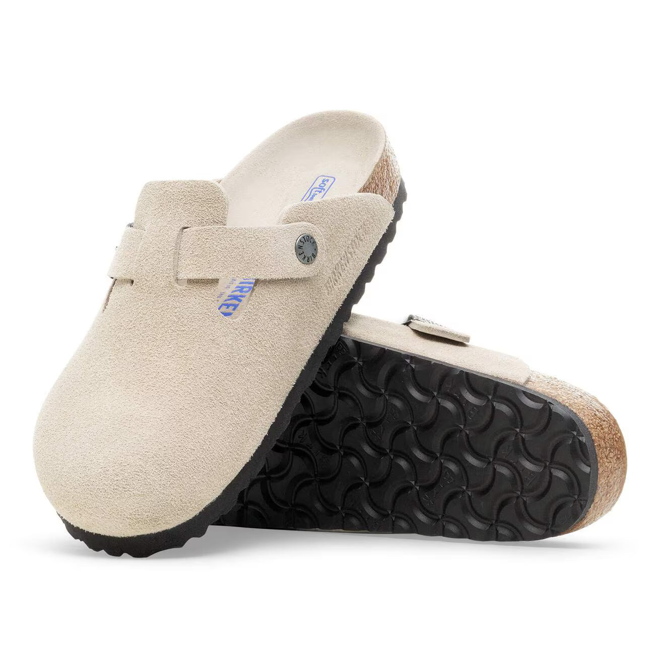 Boston Lit de pied souple - Oyster Tonal