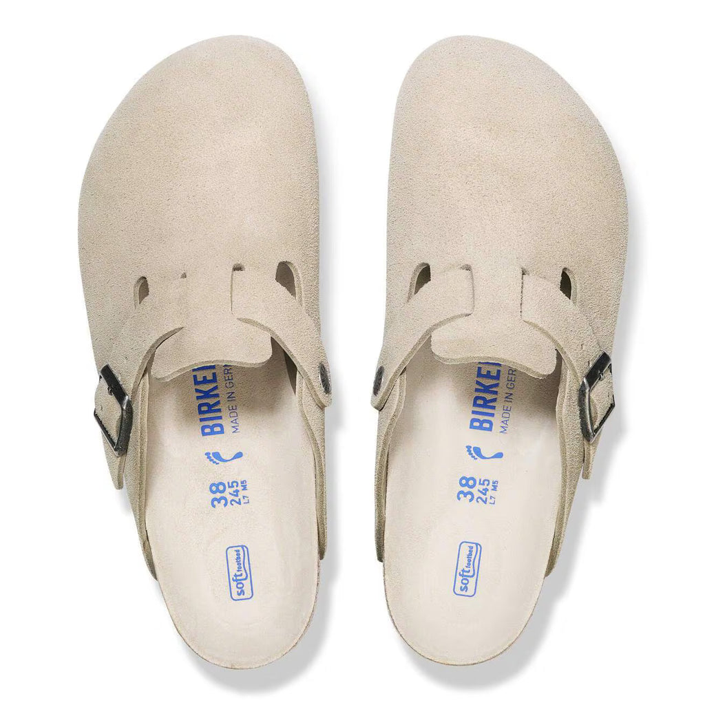 Boston Lit de pied souple - Oyster Tonal
