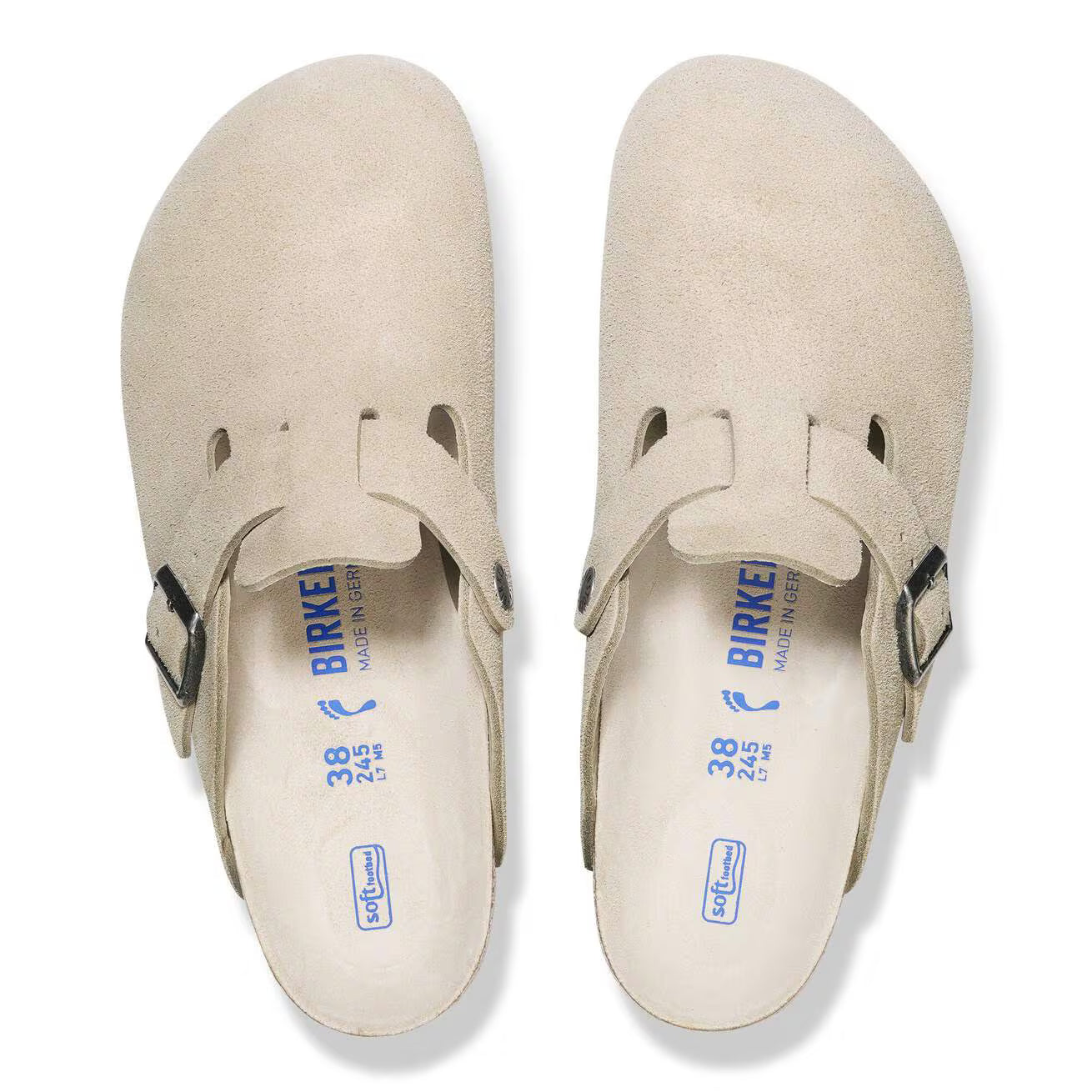 Boston Lit de pied souple - Oyster Tonal