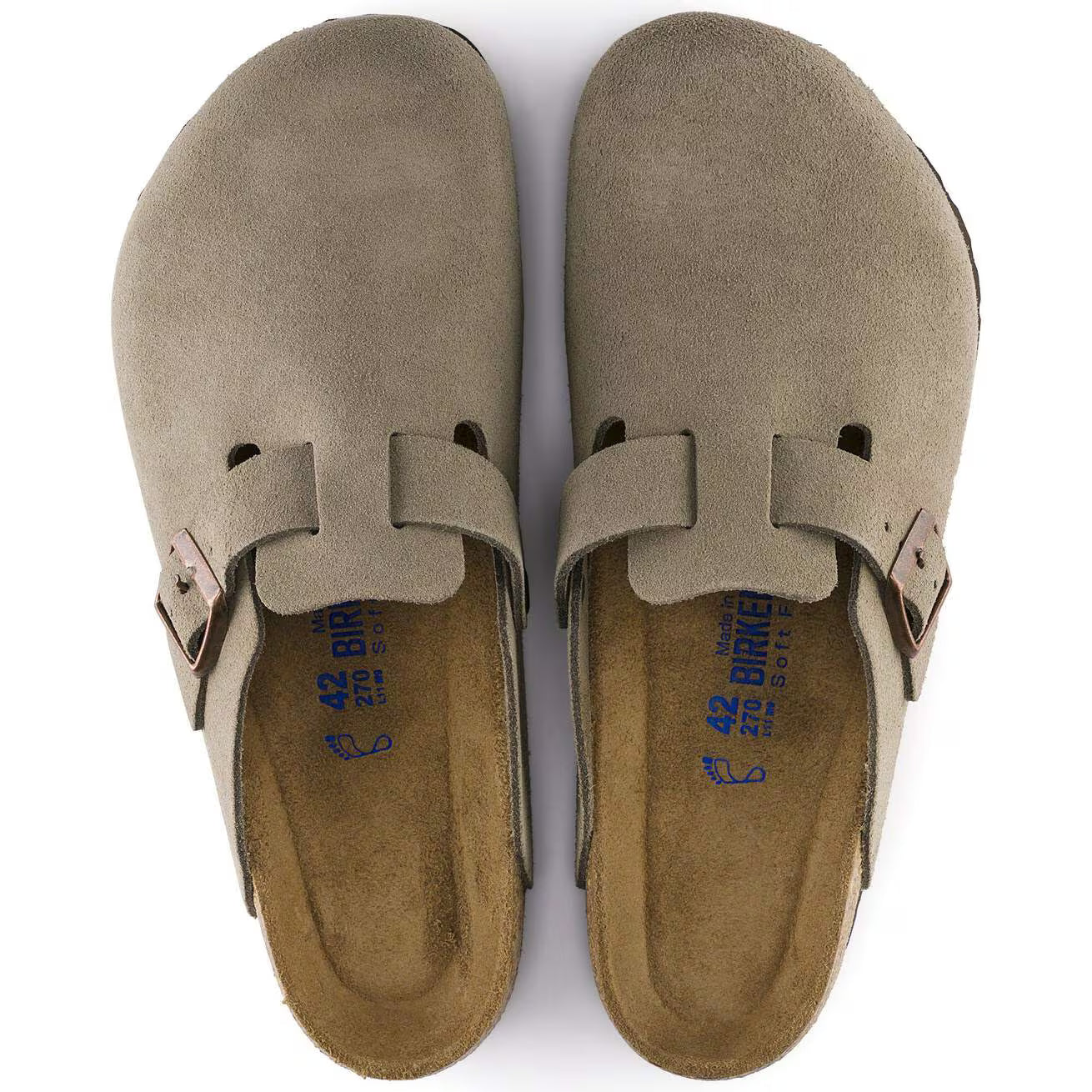 Boston Lit de pied souple - Taupe