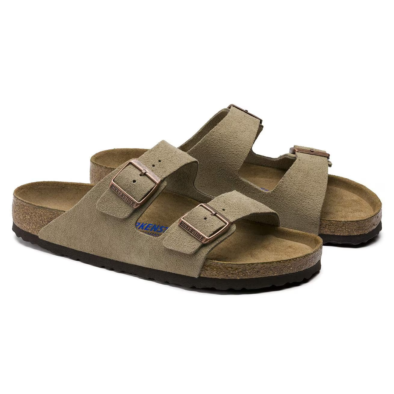 Arizona Lit de pied souple - Taupe