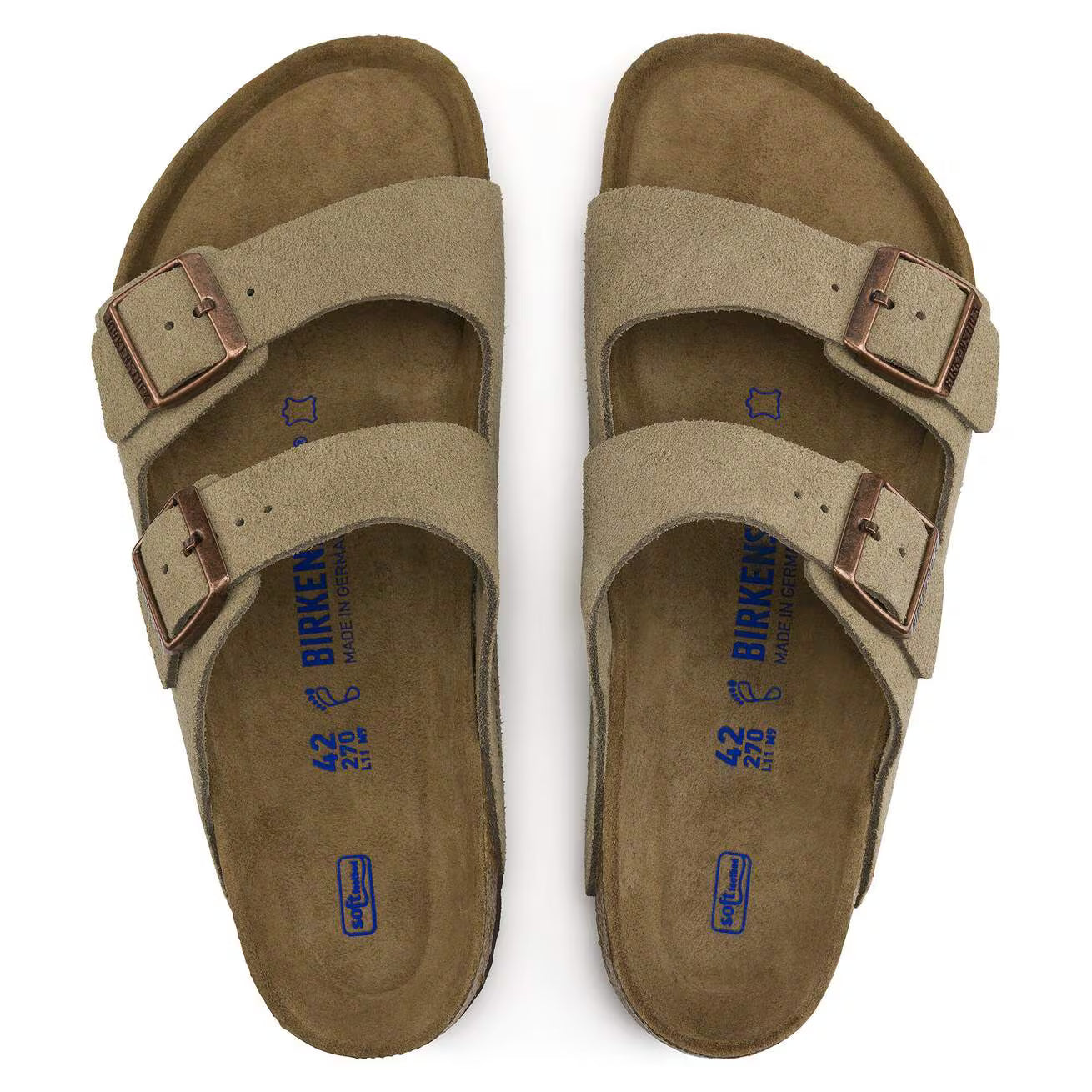 Arizona Lit de pied souple - Taupe